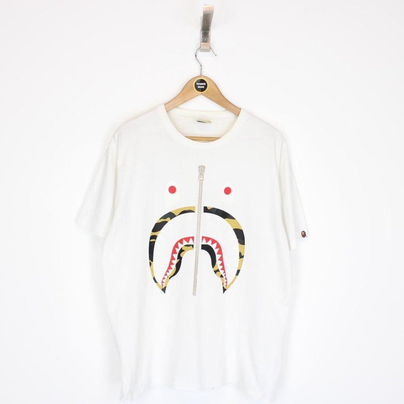 Bape Shark Graphic T-Shirt Large