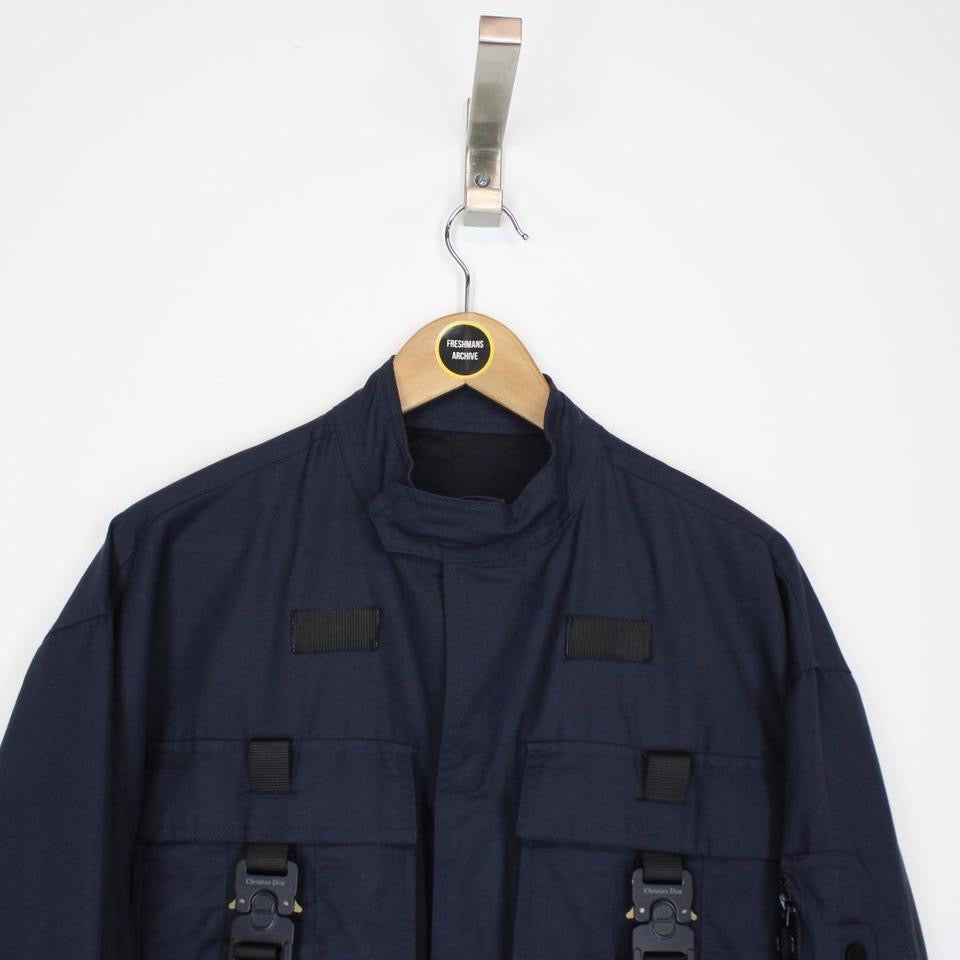 Dior Homme 2019 Buckle Accented Bomber Jacket XL