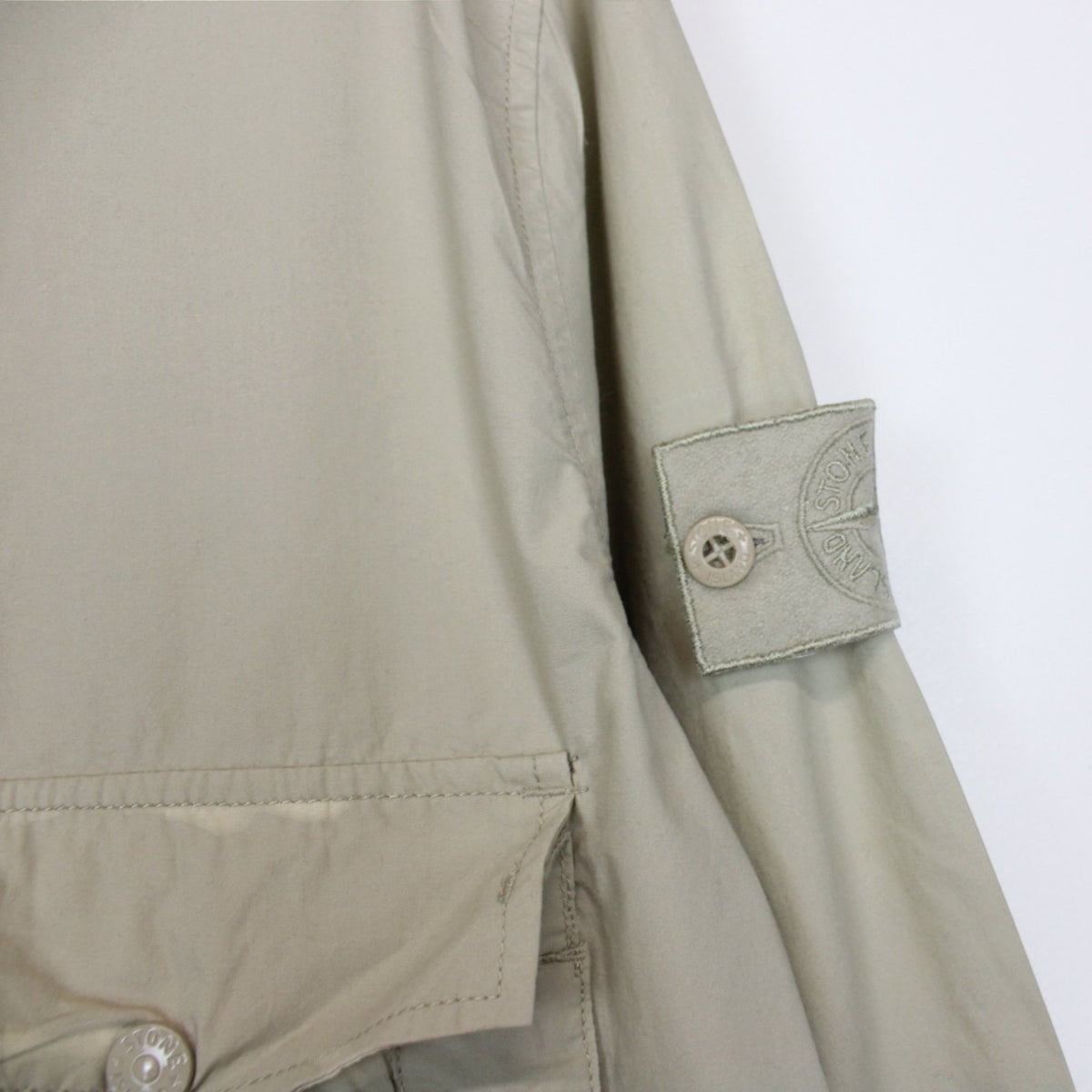 Stone Island Ghost SS 2019 Cotton Resin Smock Large