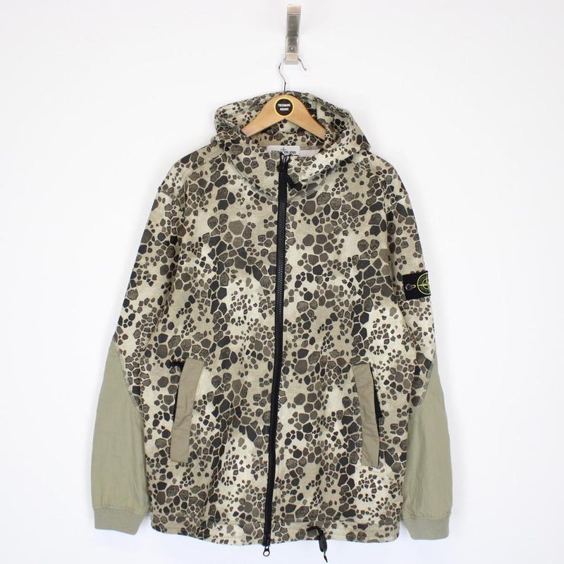 Stone Island SS 2018 Alligator Camo Jacket XL