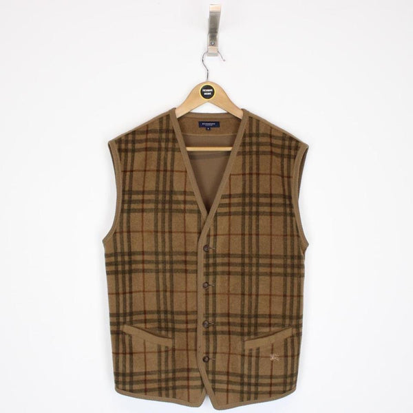 Vintage Burberry London Wool/Arylic Knit Vest Medium