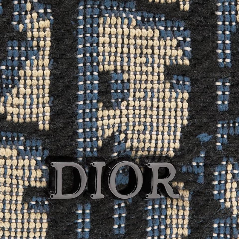 Dior Oblique Jacquard Monogram Wallet