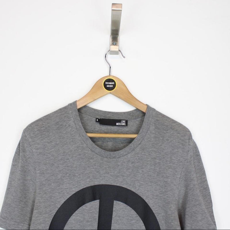 Love Moschino Peace Logo T-Shirt Small