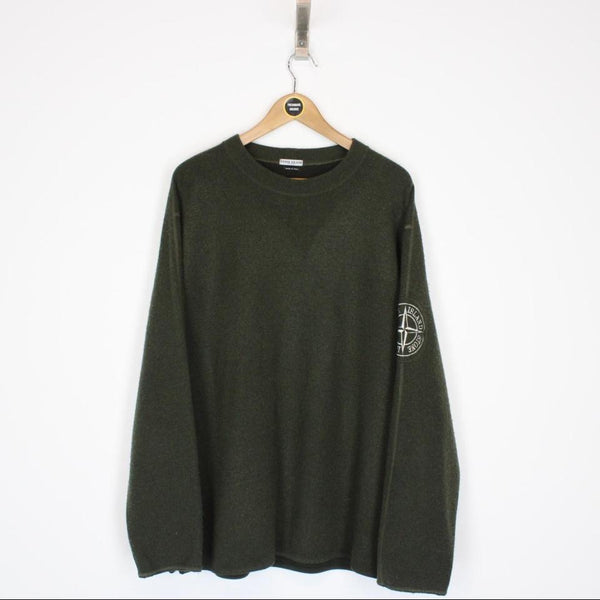 Vintage Stone Island AW 2003 Wool Jumper XXL