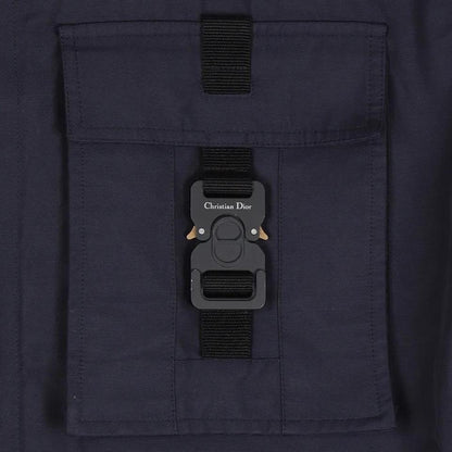 Dior Homme 2019 Buckle Accented Bomber Jacket XL