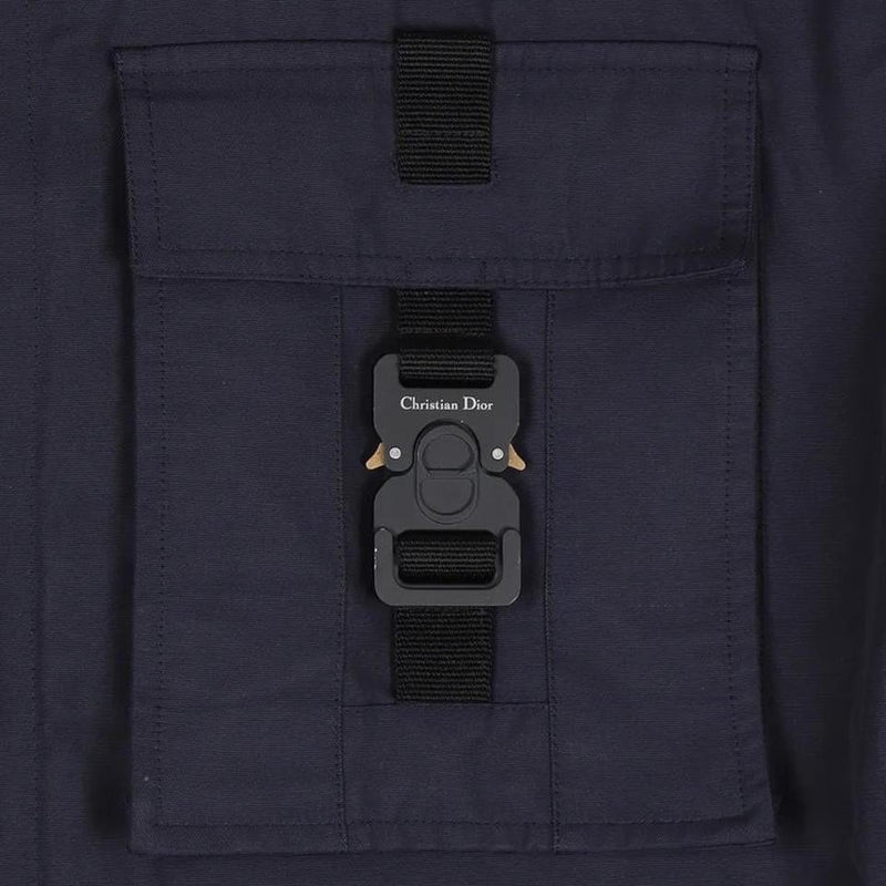 Dior Homme 2019 Buckle Accented Bomber Jacket XL