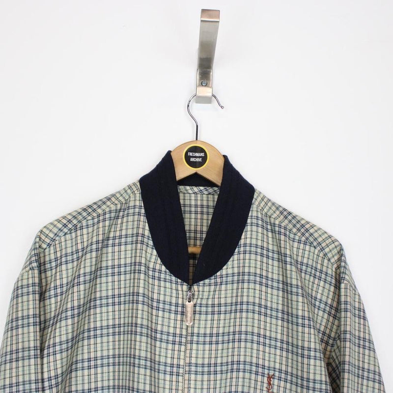 Vintage Yves Saint Laurent Bomber Jacket Large