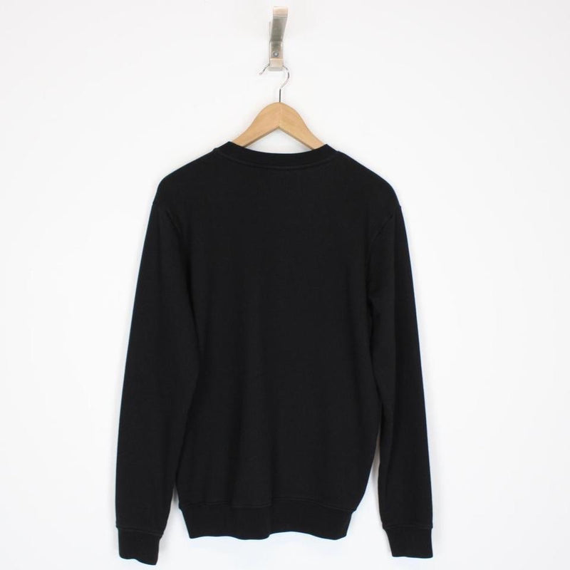 Alexander McQueen Velvet Reverse Logo Sweatshirt Medium