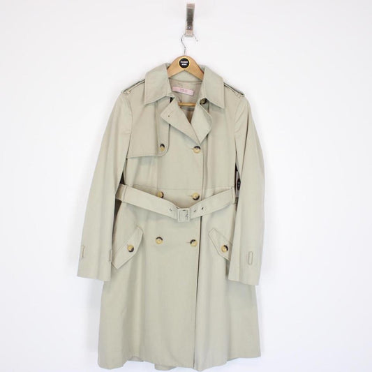 Valentino Red Trench Coat Small