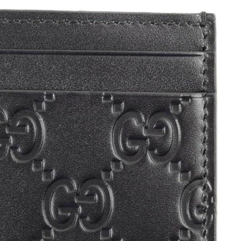 Gucci Guccissima Monogram Leather Card Holder