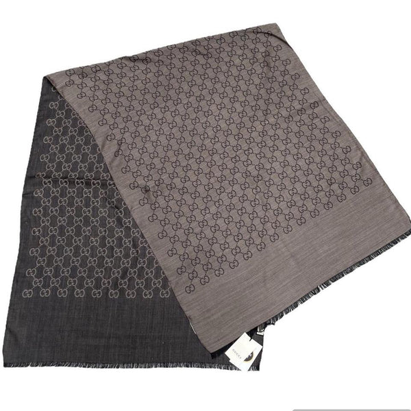 Gucci Silk Wool Shawl Scarf