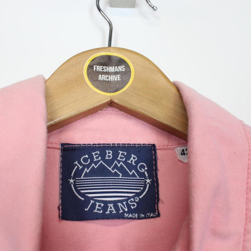 Vintage Iceberg Jeans Denim Vest Large
