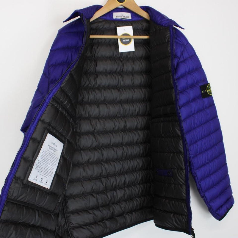 Stone Island SS 2022 Bio-Based Ripstop Nylon Down Jacket XL