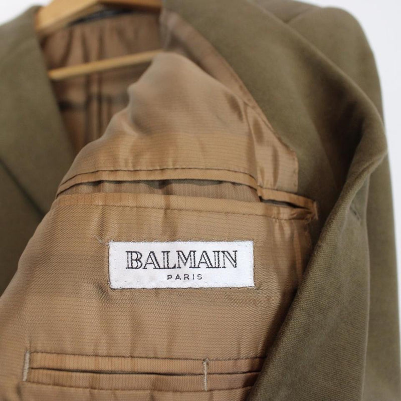 Vintage Balmain Paris Wool Blazer XL