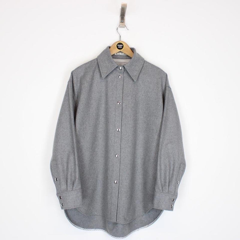 Acne Studios Cashmere Wool Shirt Jacket Small