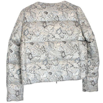 Moncler Aurone Brocade Down Jacket Medium