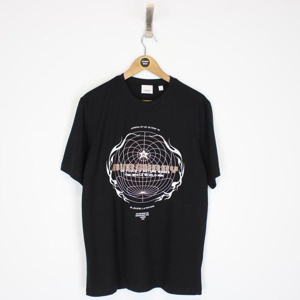 Burberry Globe Logo T-Shirt Small