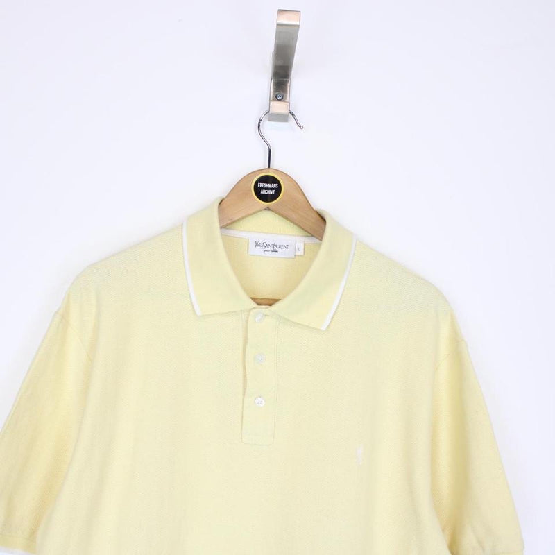 Vintage Yves Saint Laurent Polo Shirt Large