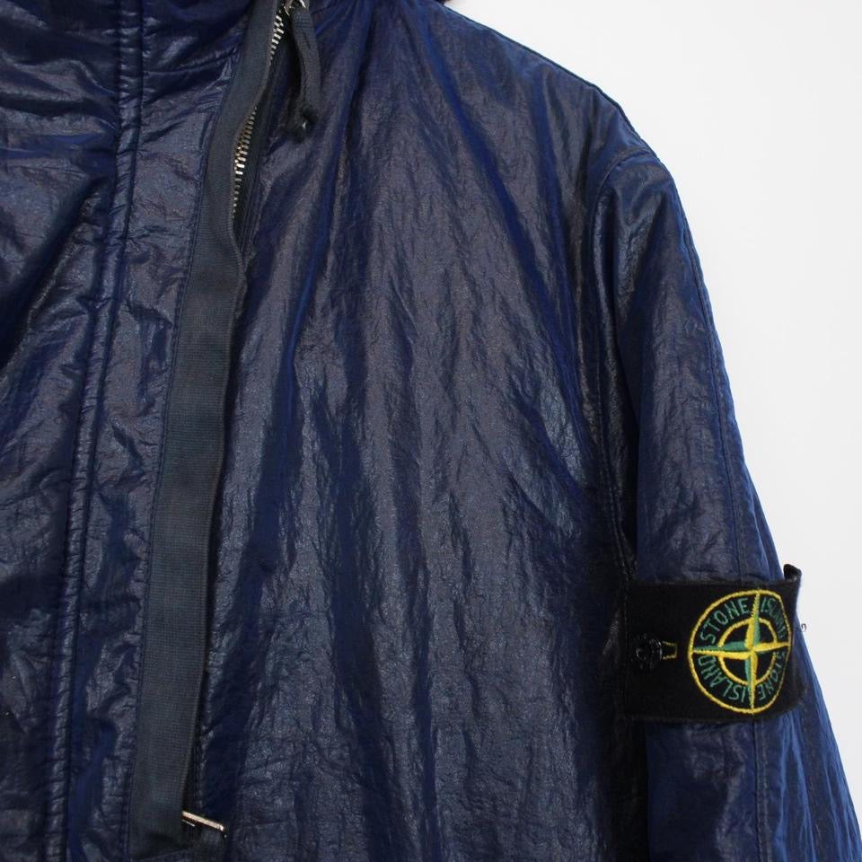 Vintage Stone Island AW 2000 Double Mesh Spalmultra Jacket Large