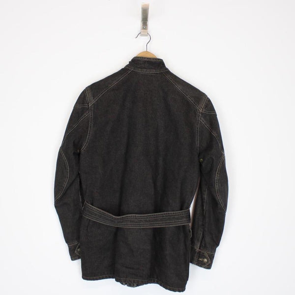 Vintage Belstaff Black Prince Denim Jacket Small