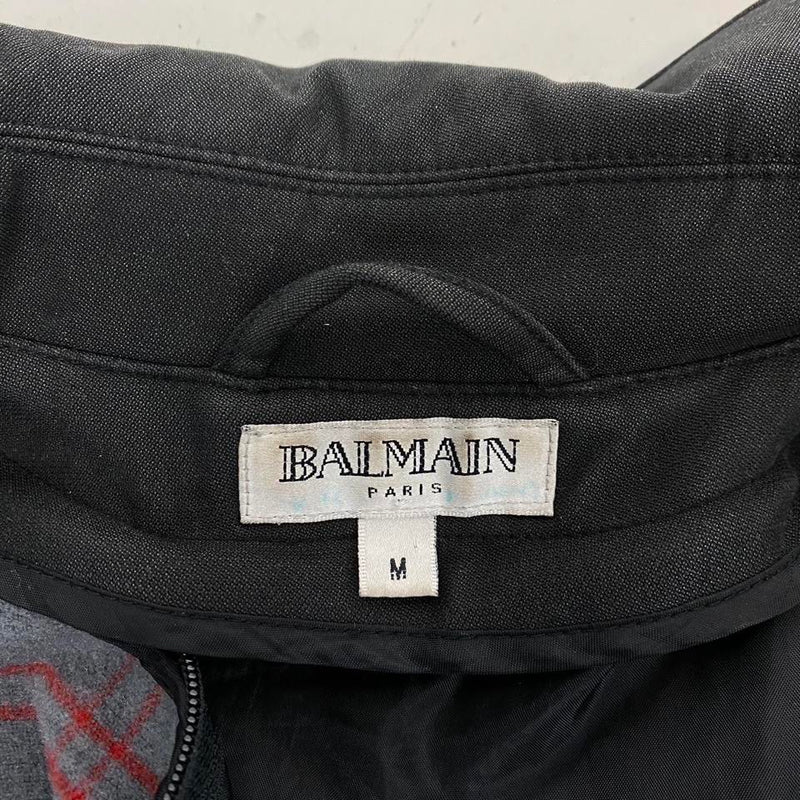Balmain Paris Quilted Coat Medium