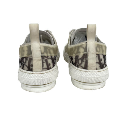 Dior B23 Oblique Monogram Canvas Low Trainers UK 10.5
