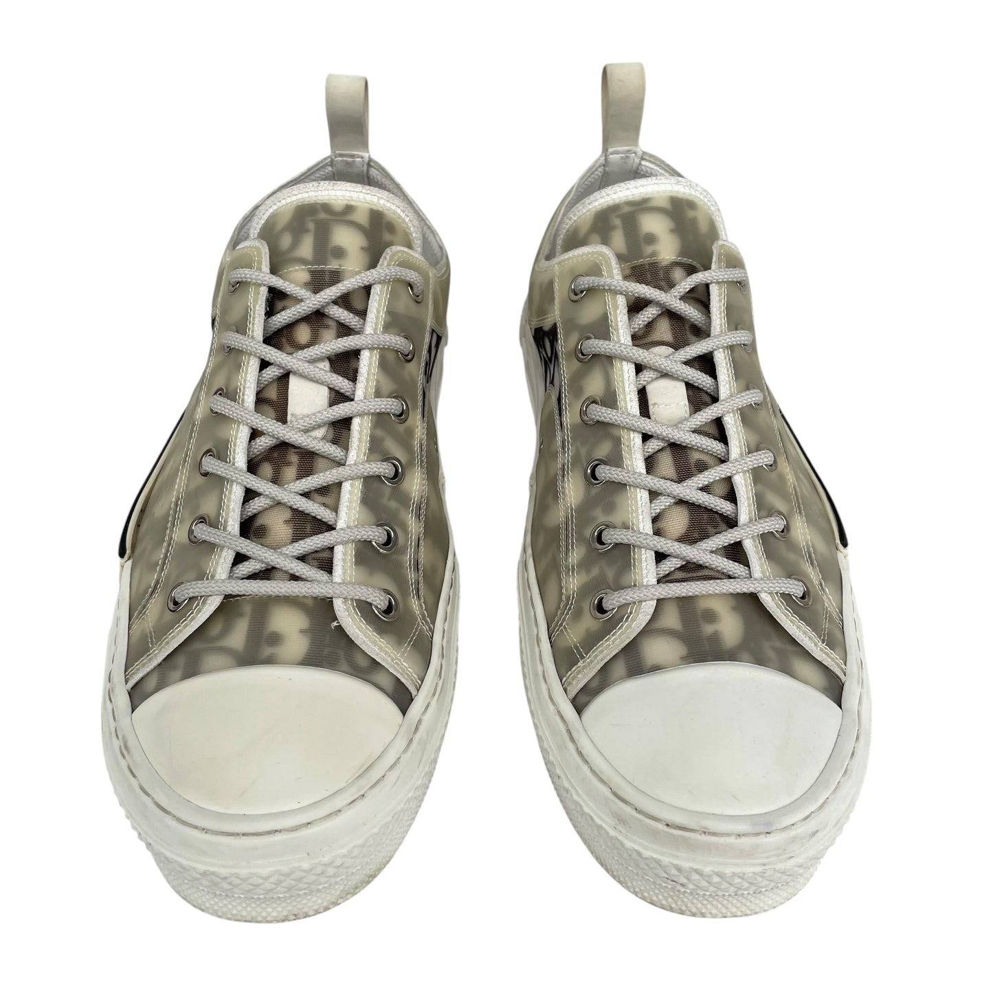 Dior B23 Oblique Monogram Canvas Low Trainers UK 10.5