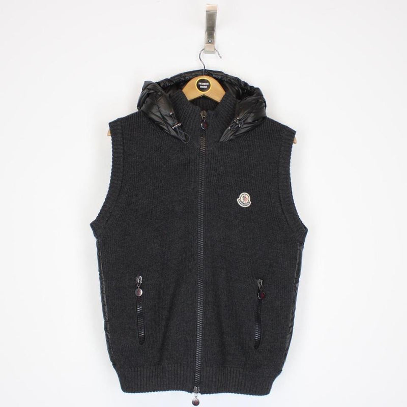 Moncler Maglione Tricot Wool Gilet Medium