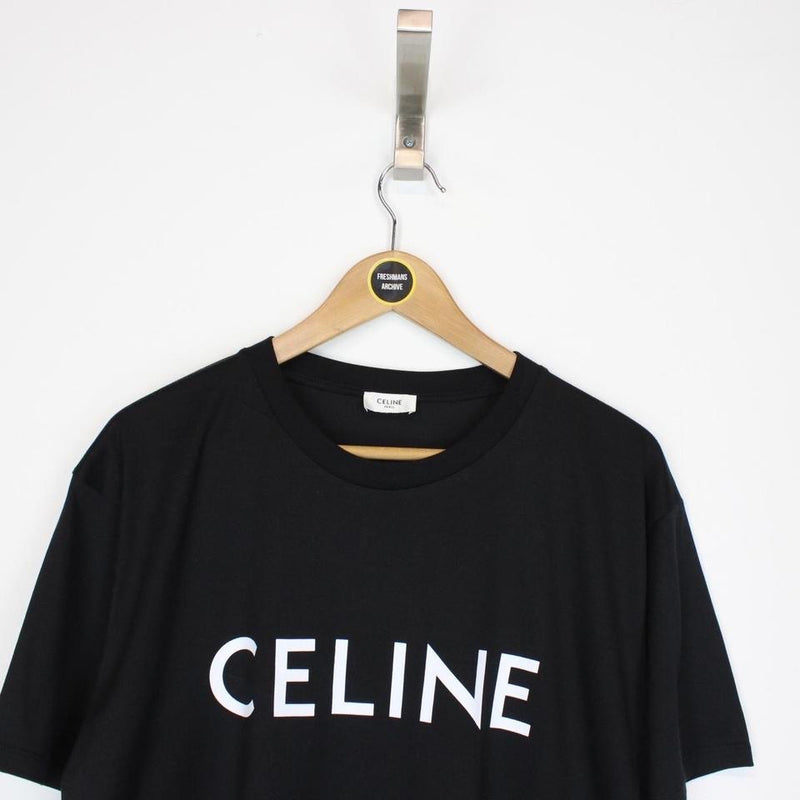 Celine Logo T-Shirt Medium