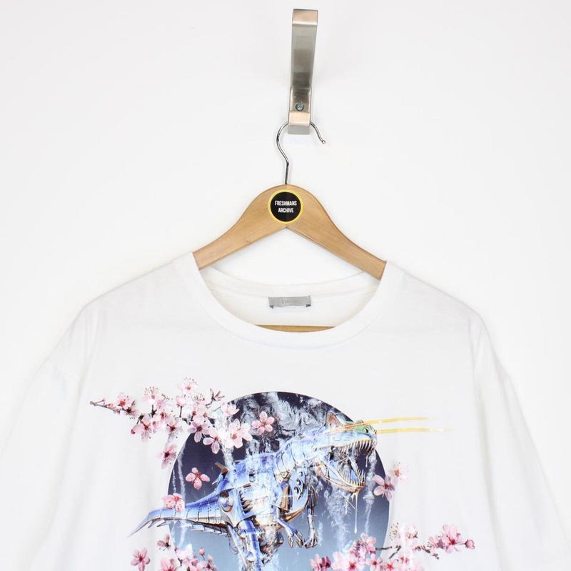 Dior x Sorayama Dinosaur Print T-Shirt XL