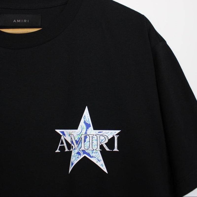Amiri Paisley Star T-Shirt