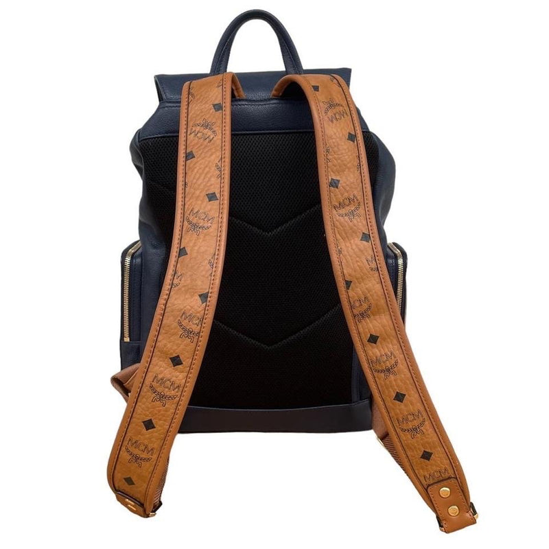 MCM Brandenburg Leather Backpack