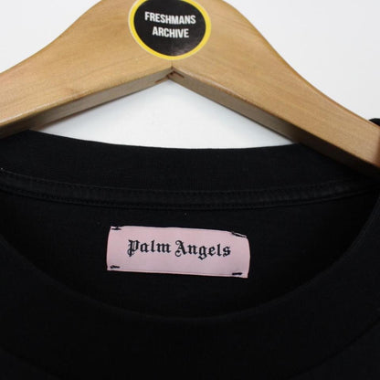 Palm Angels Leopard Print Skateboard T-Shirt Large
