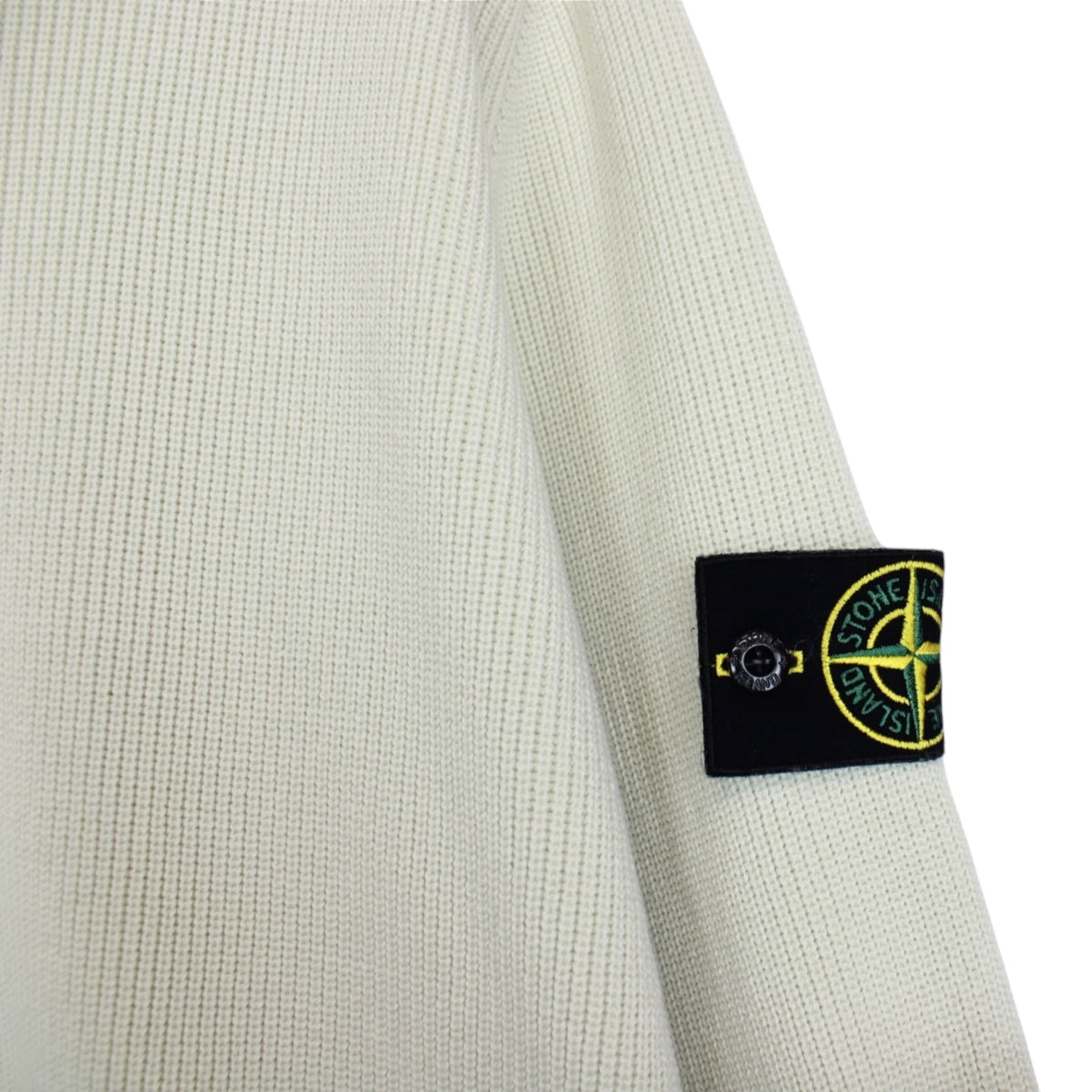 Stone Island Organic Cotton Waffle Knit Jumper