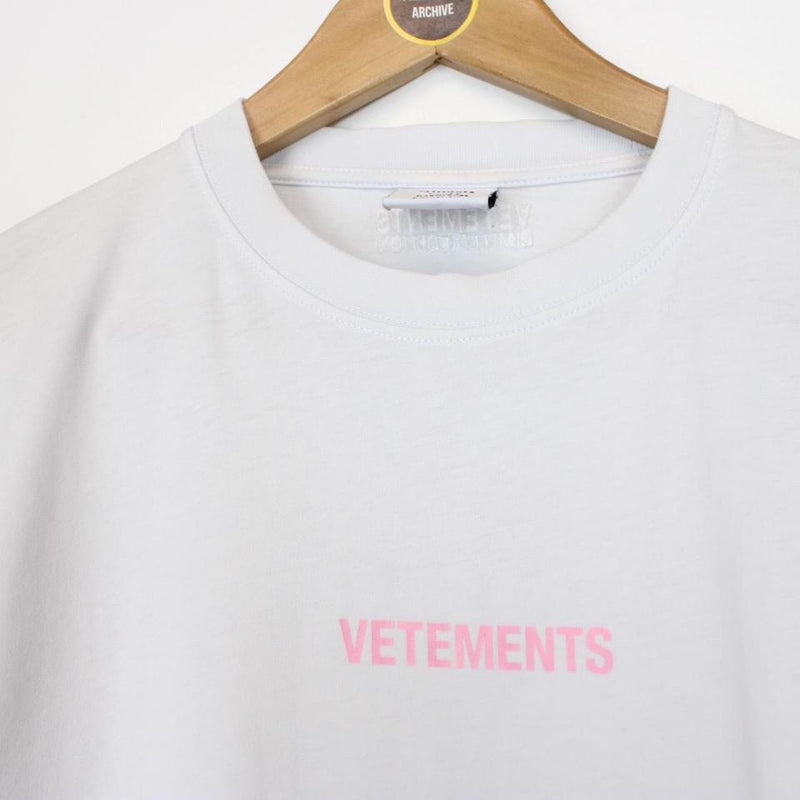 Vetements Limited Edition Logo T-Shirt Small