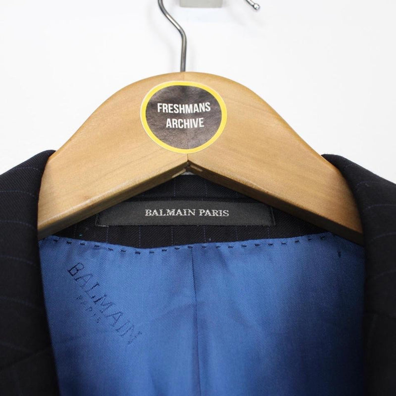 Vintage Balmain Paris Wool Blazer Jacket Large