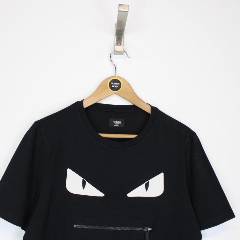 Fendi Monster Bug Eyes T-Shirt Medium