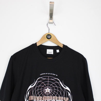 Burberry Globe Logo T-Shirt Small