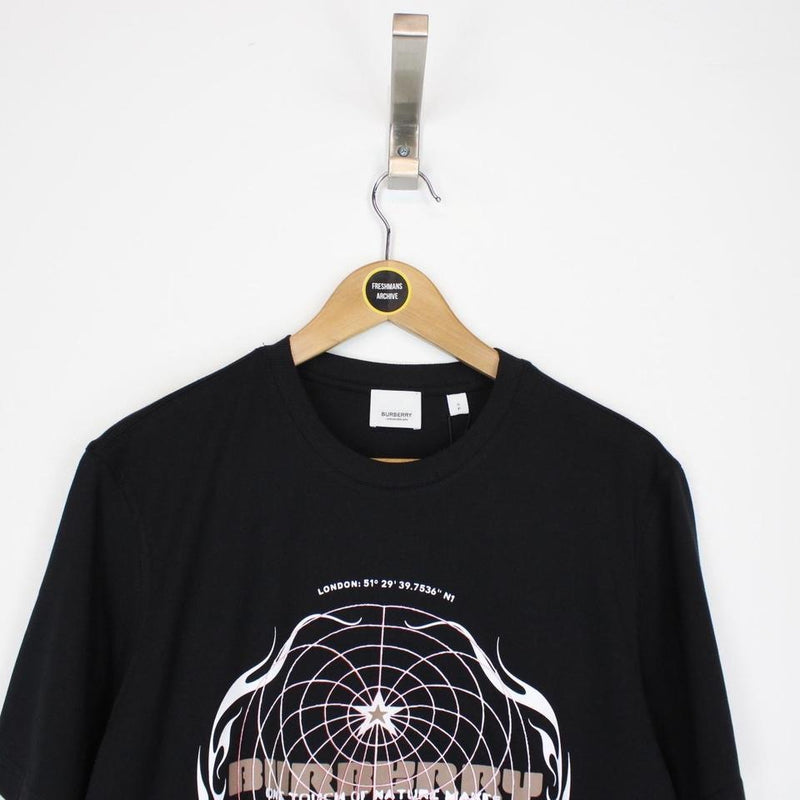 Burberry Globe Logo T-Shirt Small