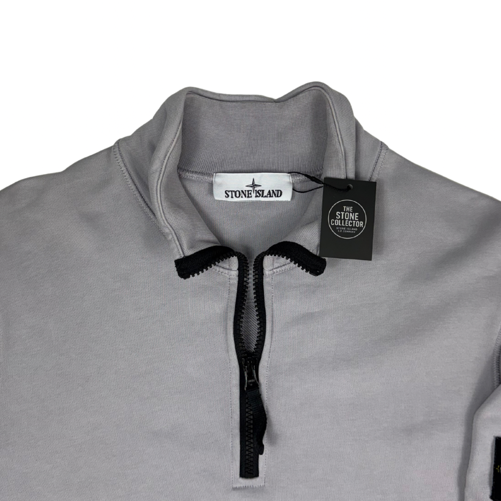 Stone Island 1/4 Zip Sweatshirt Small