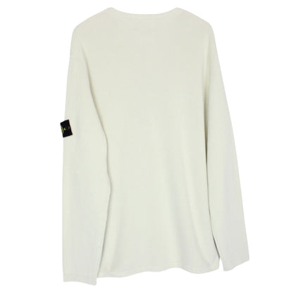 Stone Island Organic Cotton Waffle Knit Jumper