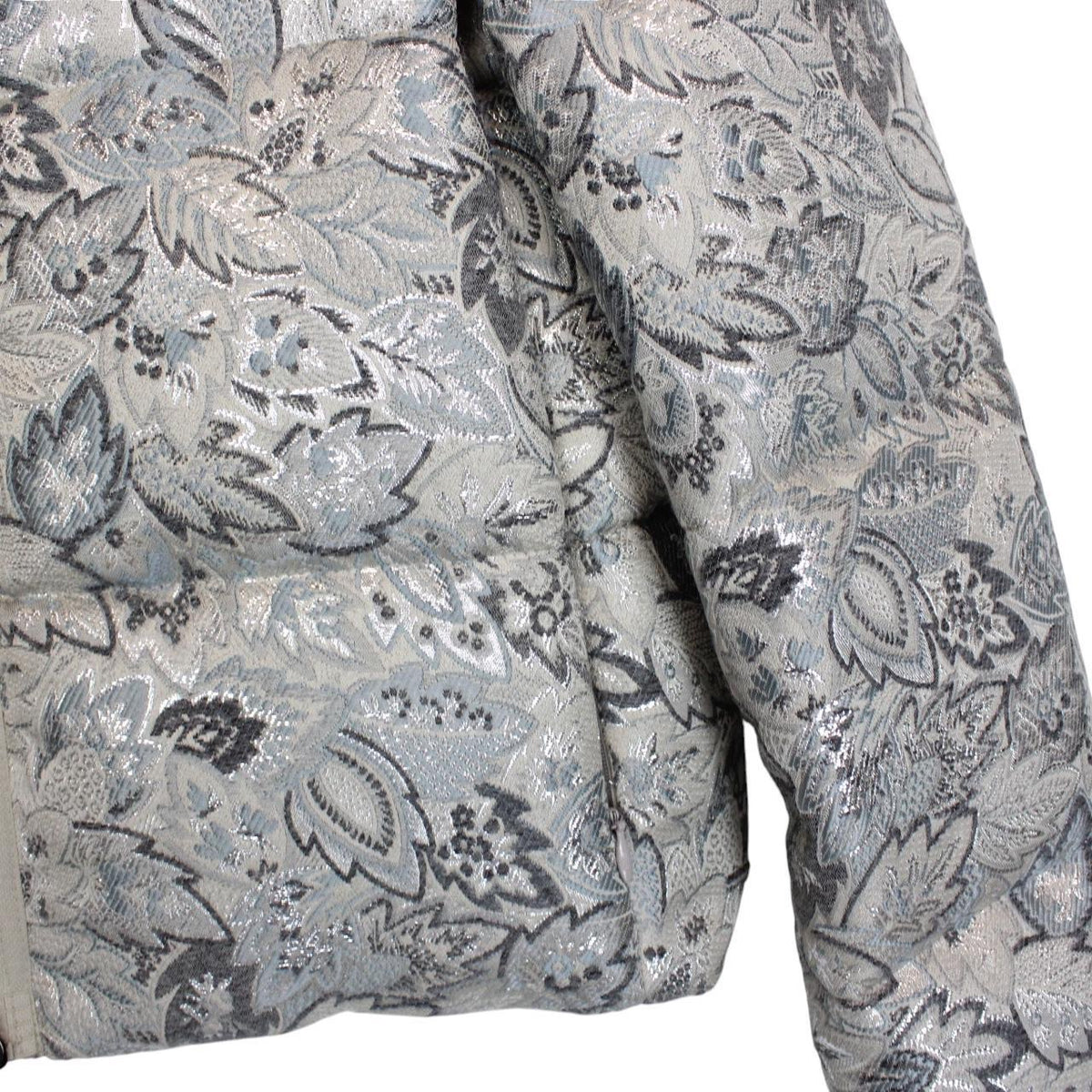 Moncler Aurone Brocade Down Jacket Medium
