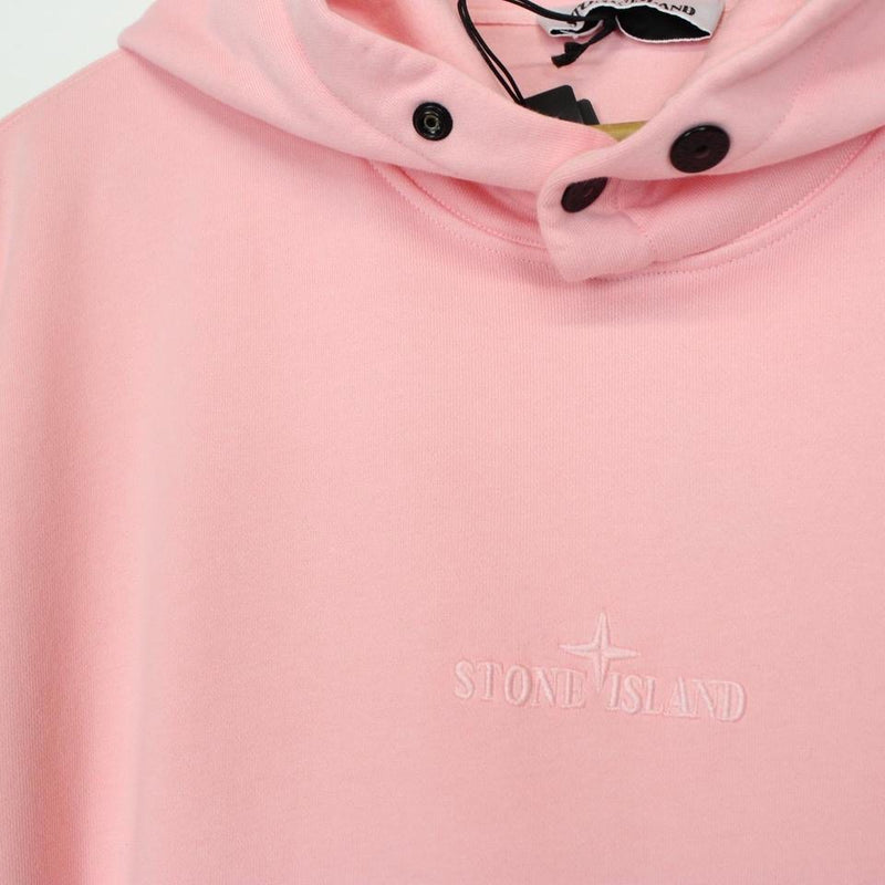 Stone Island SS 2023 Logo Embroidered Hoodie Large