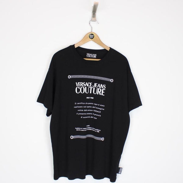 Versace Warranty Logo T-Shirt XXL