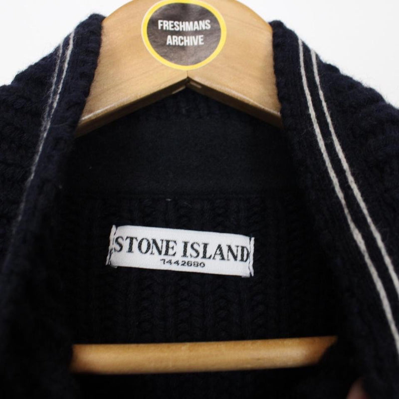 Vintage Stone Island AW 2008 Wool Jumper Large
