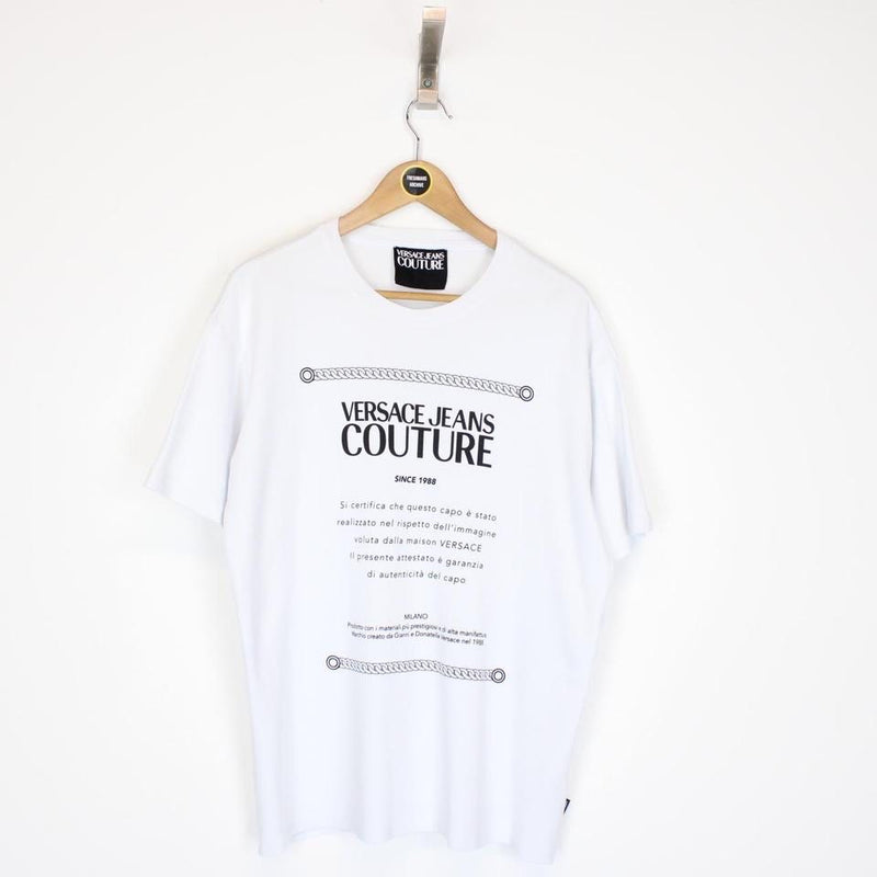 Versace Jeans Warranty Logo T-Shirt Large