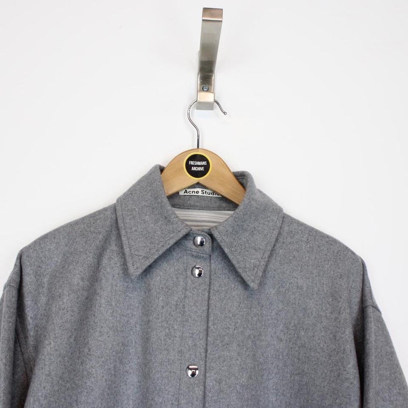 Acne Studios Cashmere Wool Shirt Jacket Small