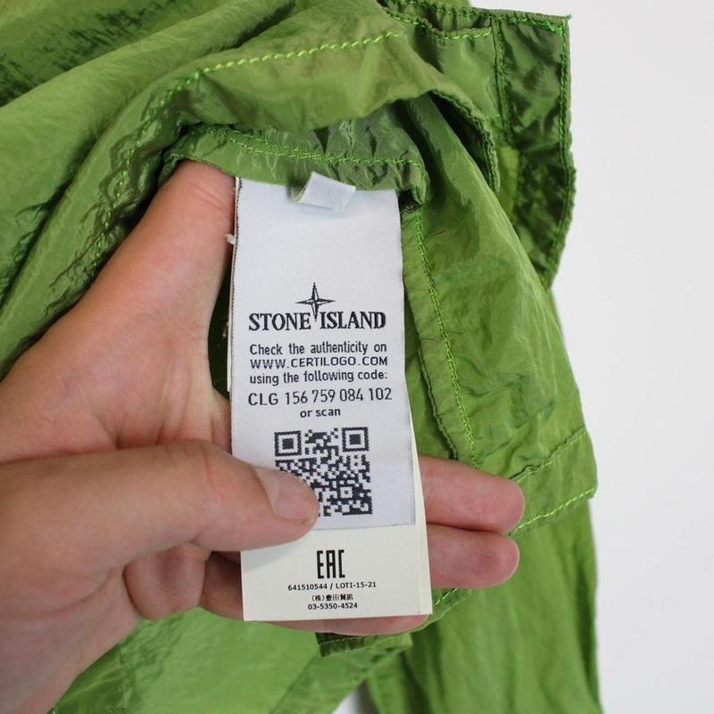 Stone Island SS 2016 Nylon Metal Shimmer Overshirt Small
