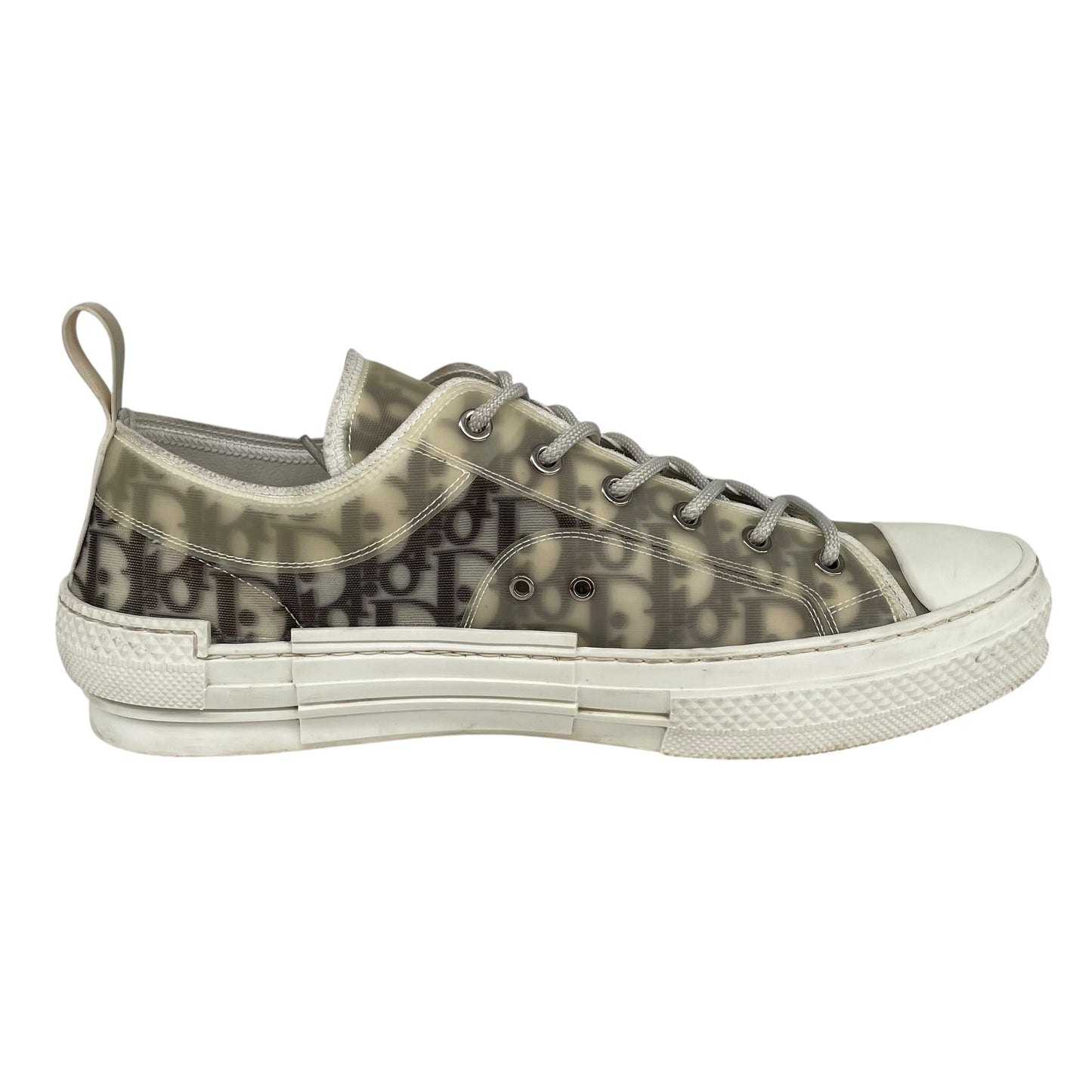 Dior B23 Oblique Monogram Canvas Low Trainers UK 10.5
