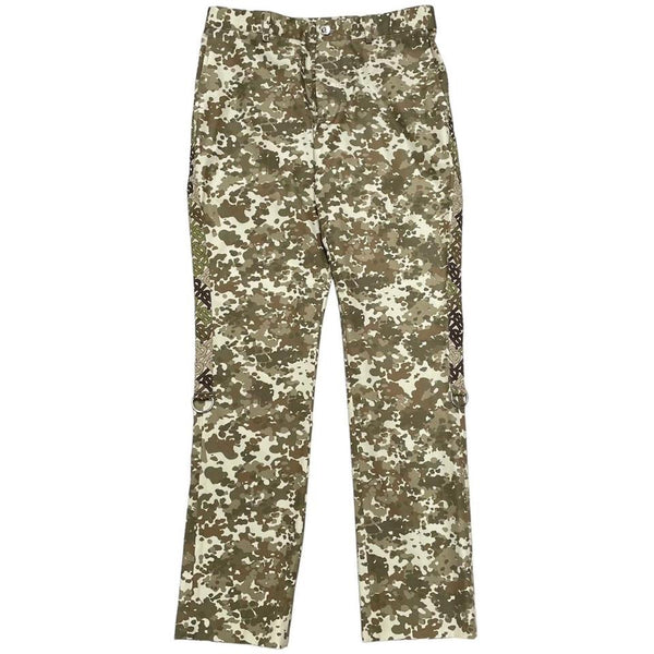 Burberry Camo TB Monogram Trousers Medium